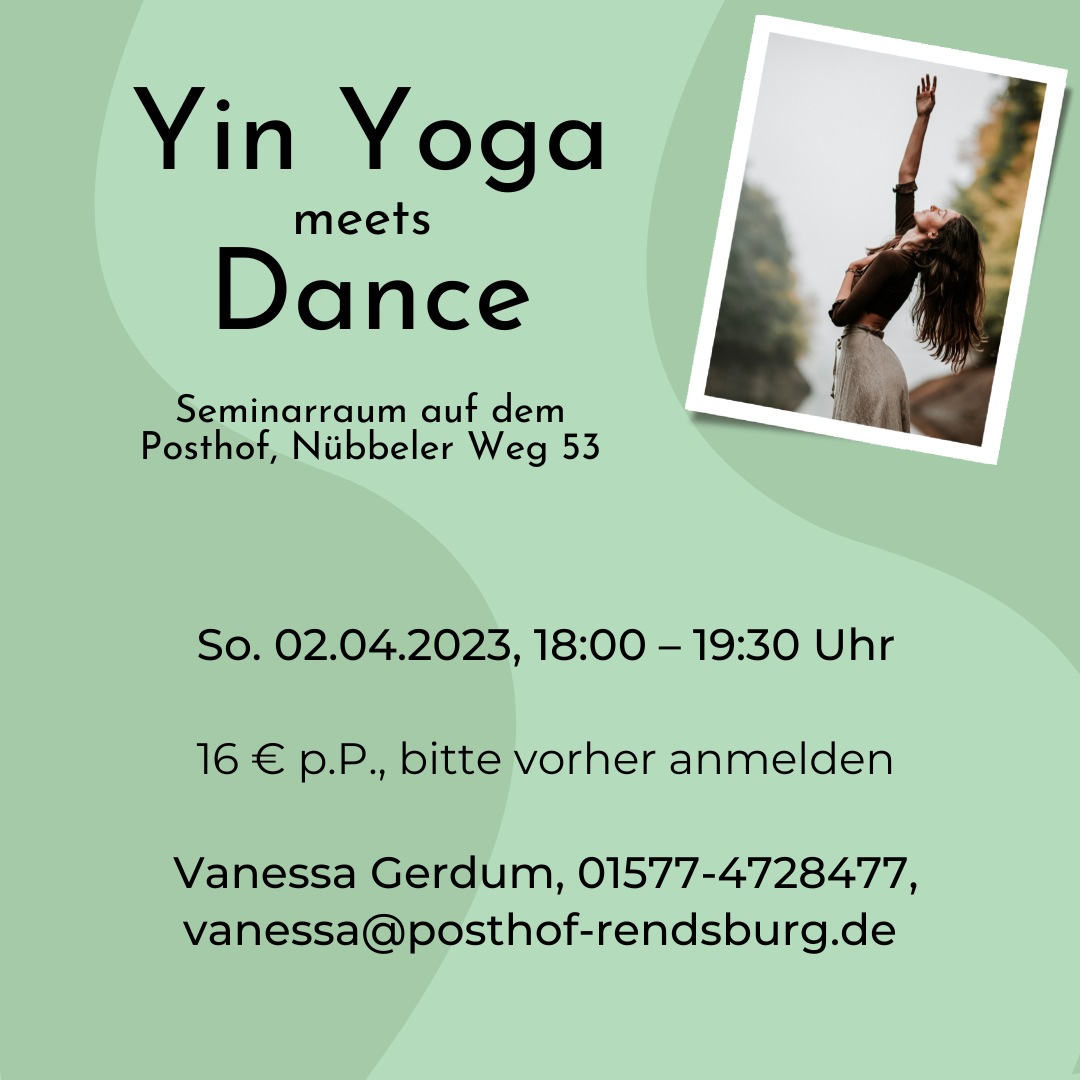 Yin Yoga meets Dance