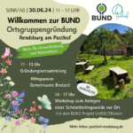 Gründungsversammlung BUND Ortsgruppe Rendsburg / Aktion Schmetterlingsbiotop