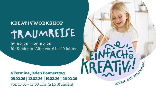 Traumreise - Kreativworkshop für Kinder von 6-10 Jahren