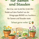 Tauschbörse für Samen und Stauden