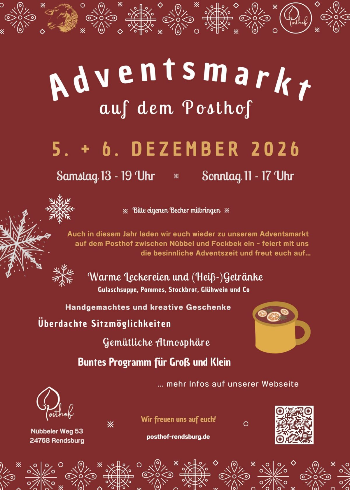 2026 Adventsmarkt Plakat